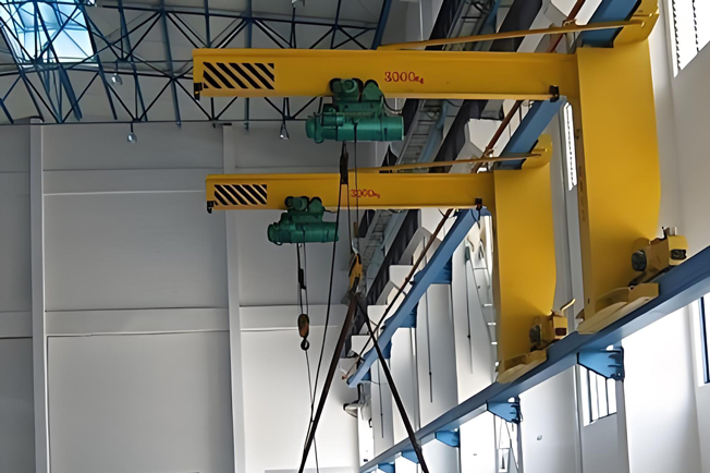 Electric hoist mounting bracket
