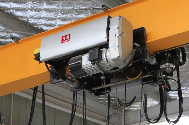 garage ceiling electric hoist installation