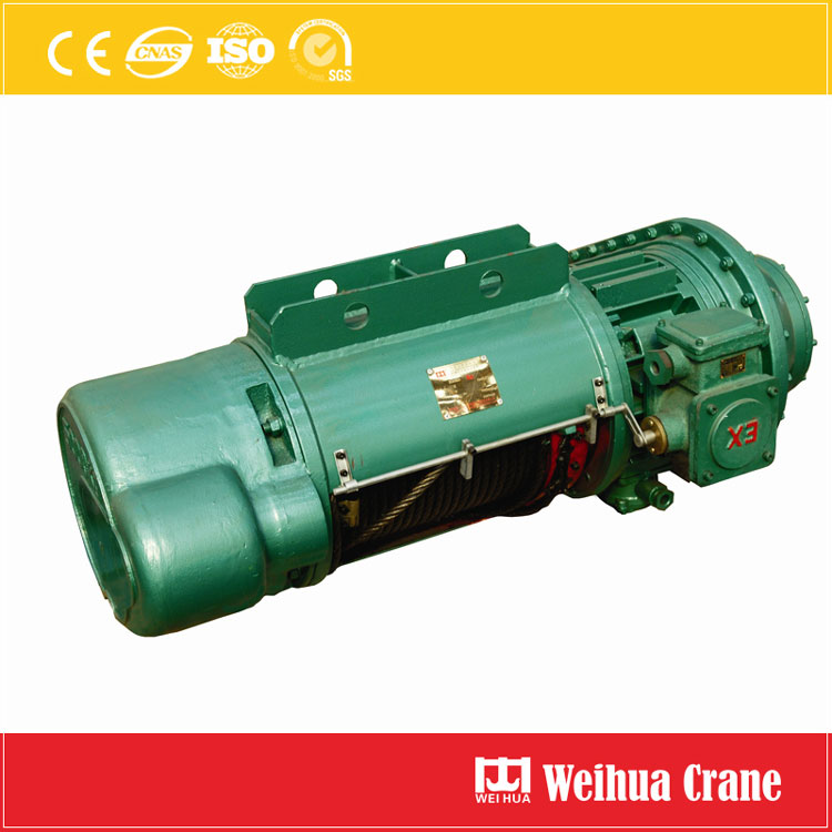Electric hoist for workshop