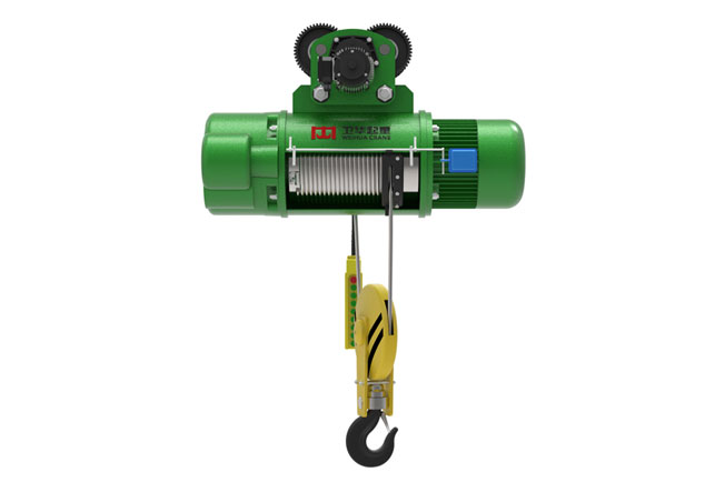 What is the difference between electric hoist CD and MD?