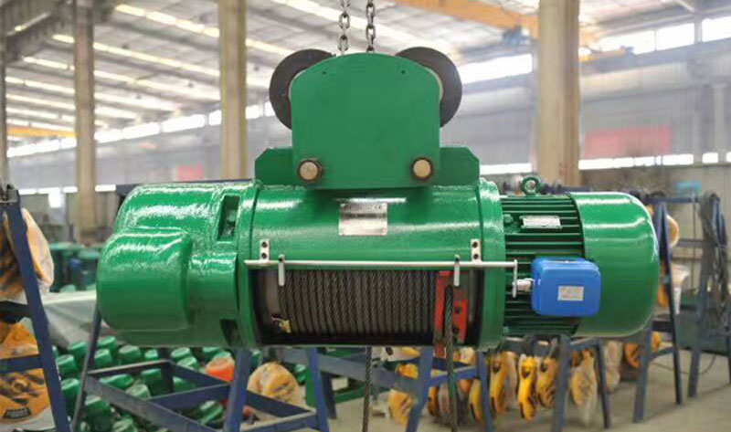 10 Ton electric hoist untuk crane industri