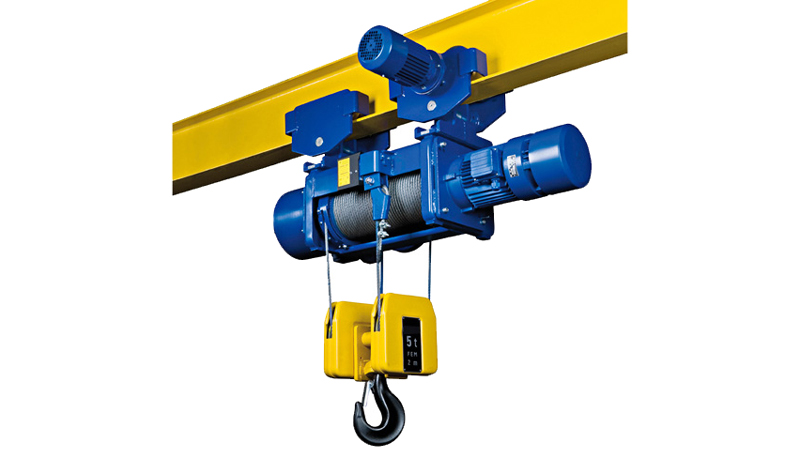 Electric hoist mounting bracket for I-beam