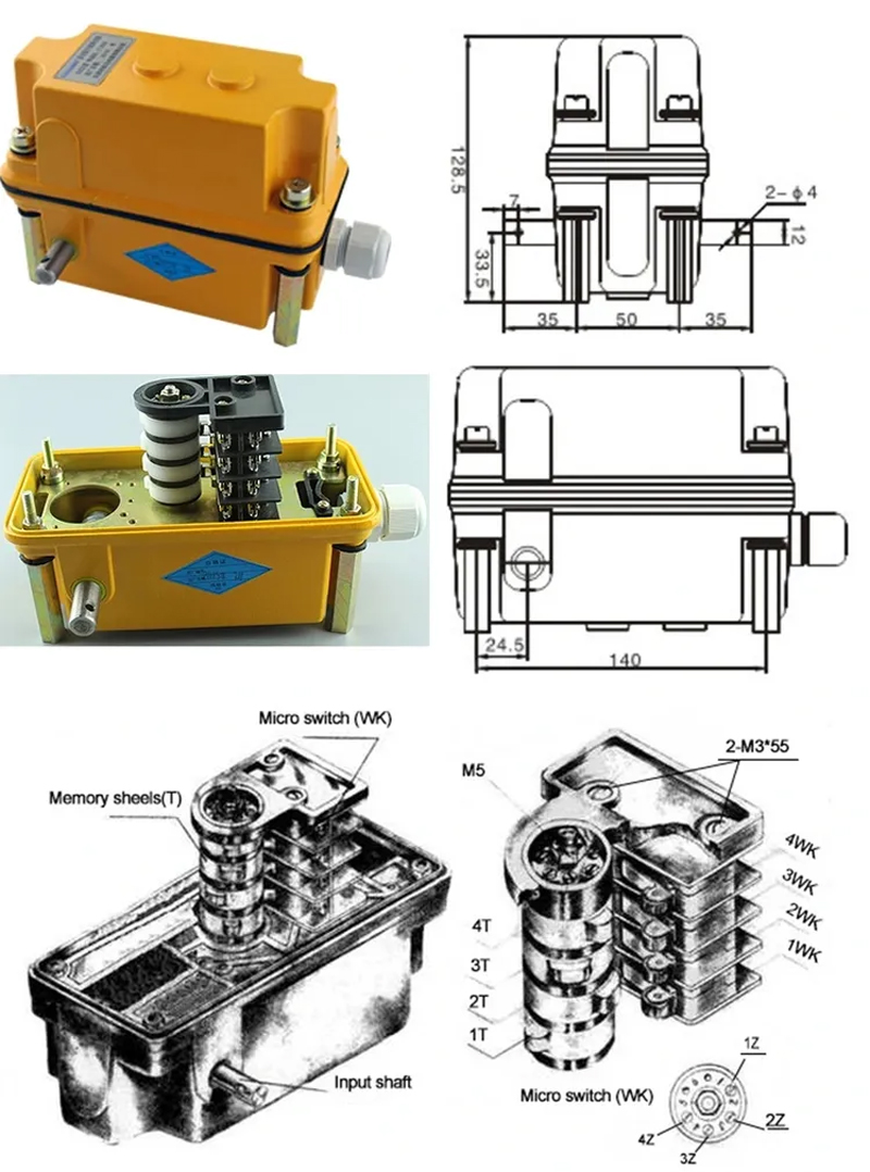 Electric hoist limit switch adjustment tool