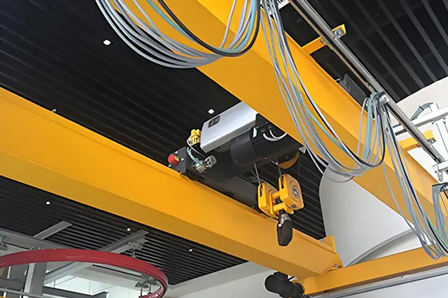 Replacement hook block for electric hoist