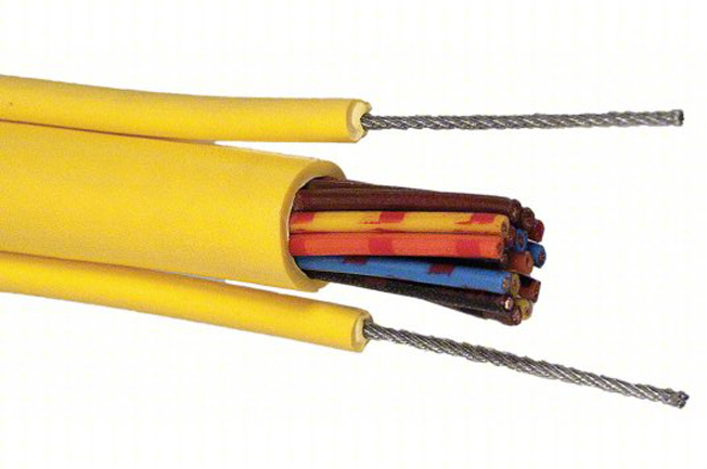 Electric hoist pendant extension cable