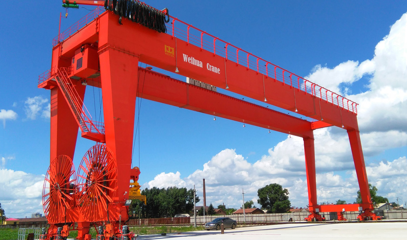 100 Tons Gantry Crane Used In Indonesian Hydropower Project