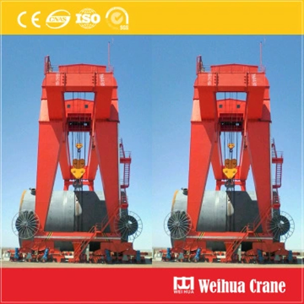 100 tons gantry crane used in Indonesian hydropower project