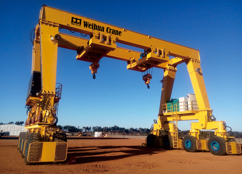 50 tons RTG crane