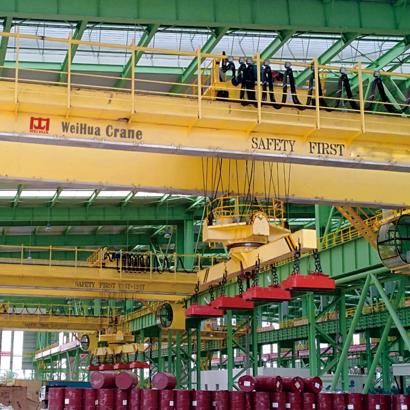 Pakistani customer purchases 65 ton and 30 ton overhead cranes for steel plant