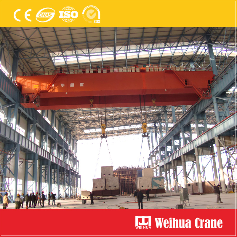 100 tons double girder overhead crane