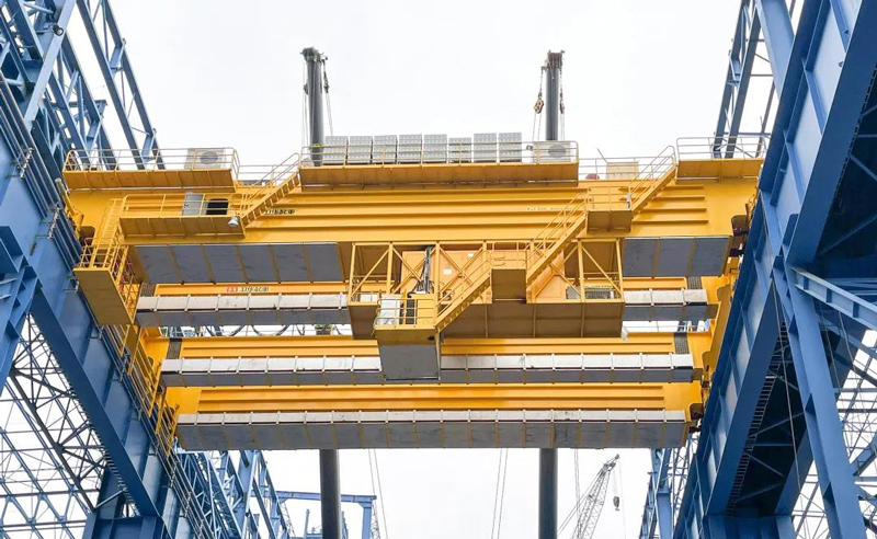 100 tons double girder overhead crane