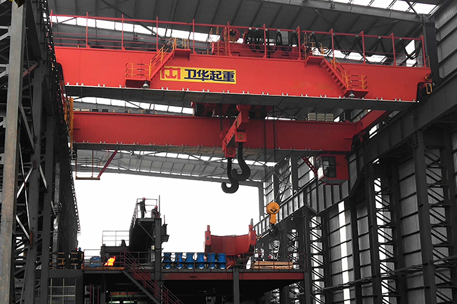 Pakistani customer purchases 65 ton and 30 ton overhead cranes for steel plant