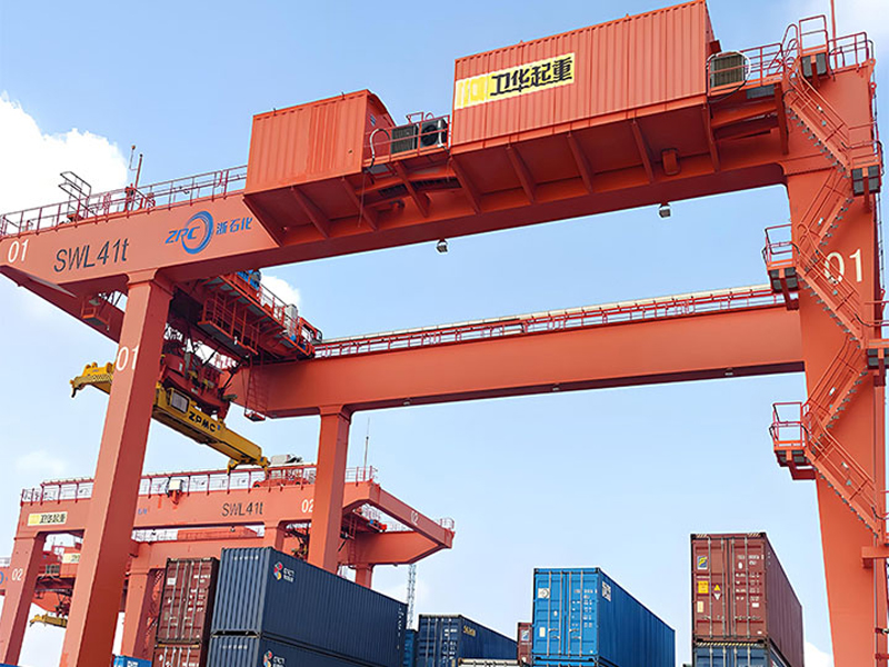 40 Ton Rail-Mounted Container Gantry Crane