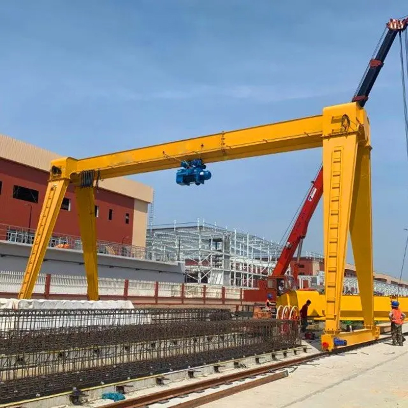 20 Ton Single Girder Gantry Crane for Use in Cambodia