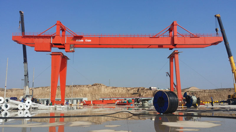 60 ton double girder gantry crane