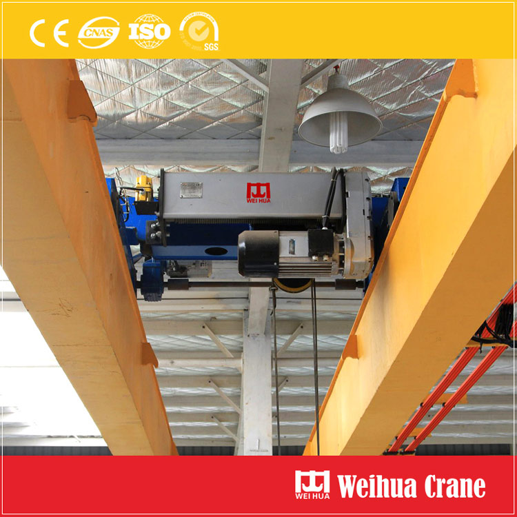 16 Ton Double Girder Overhead Crane with Electric Hoist