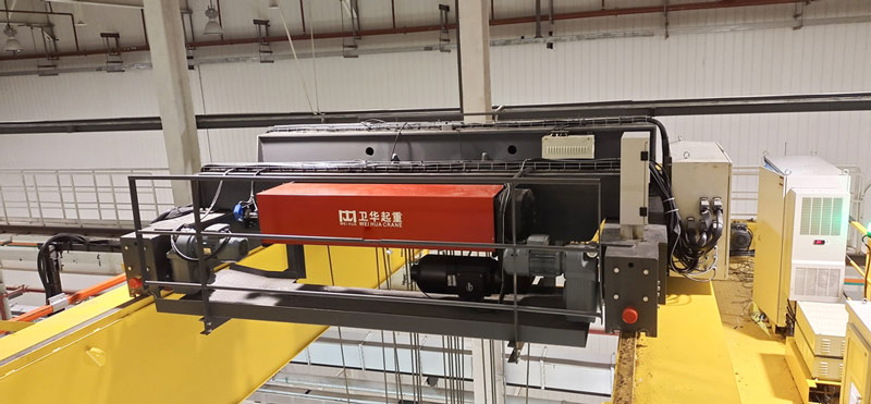 16 Ton Double Girder Overhead Crane with Electric Hoist
