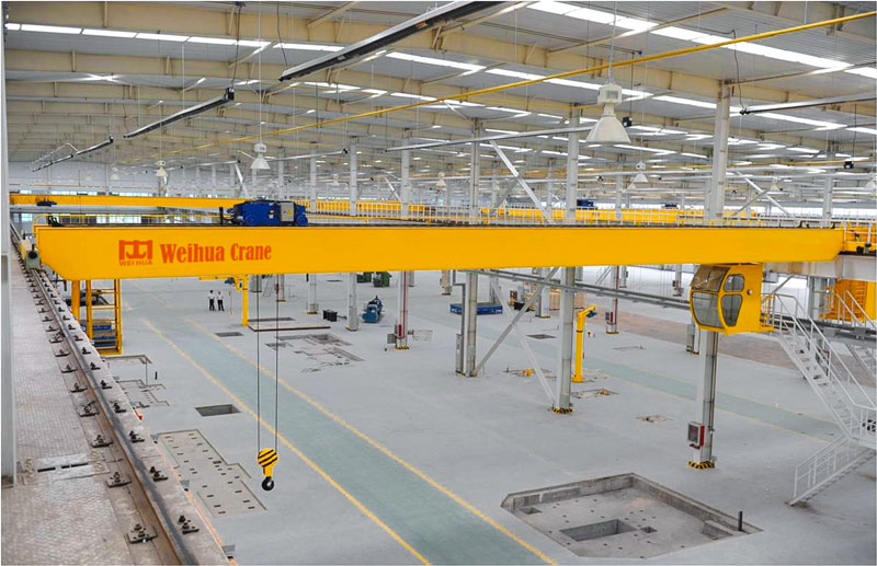 16 Ton Double Girder Overhead Crane with Electric Hoist