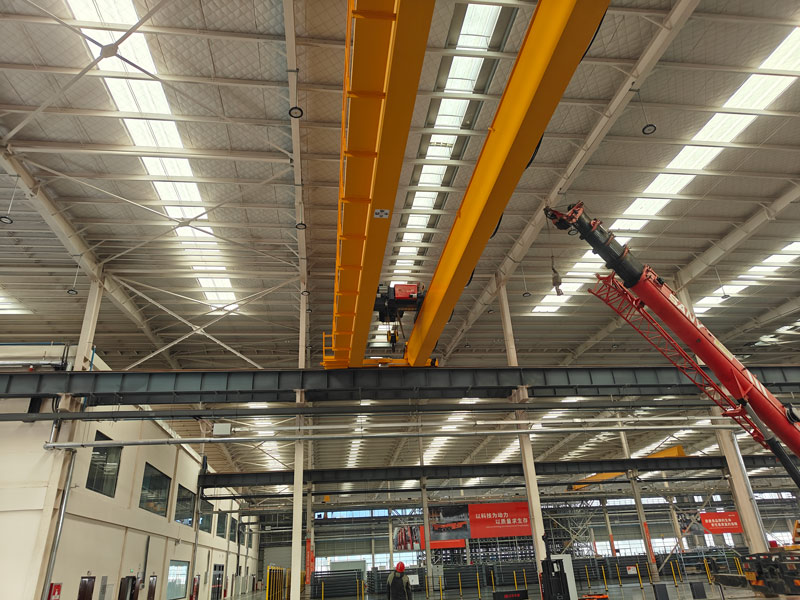 16 Ton Double Girder Overhead Crane with Electric Hoist