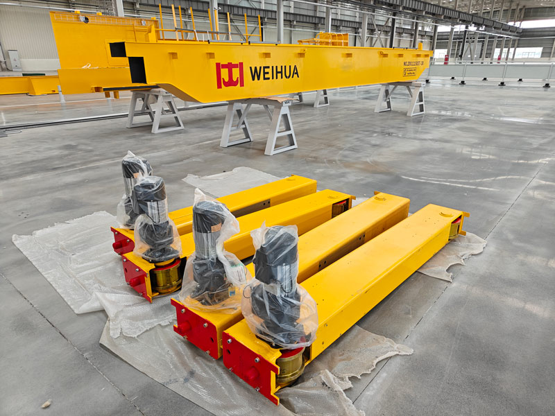 16 Ton Double Girder Overhead Crane with Electric Hoist