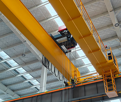 16 ton double girder overhead crane with electric hoist